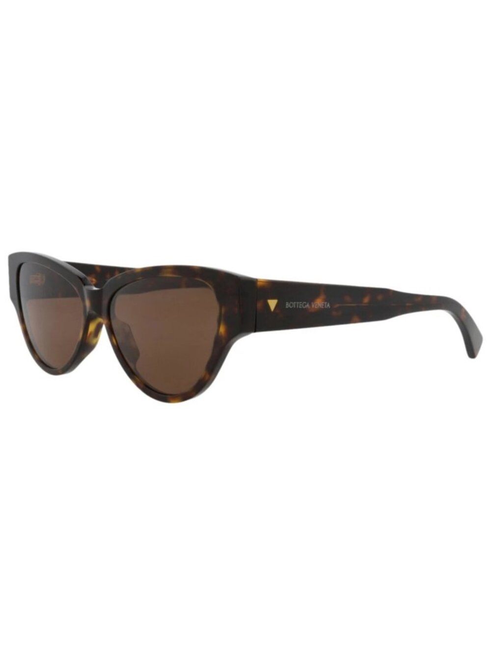 New Bottega Veneta Women's Sunglasses Cat Eye Recycled Acetate Frame Havana